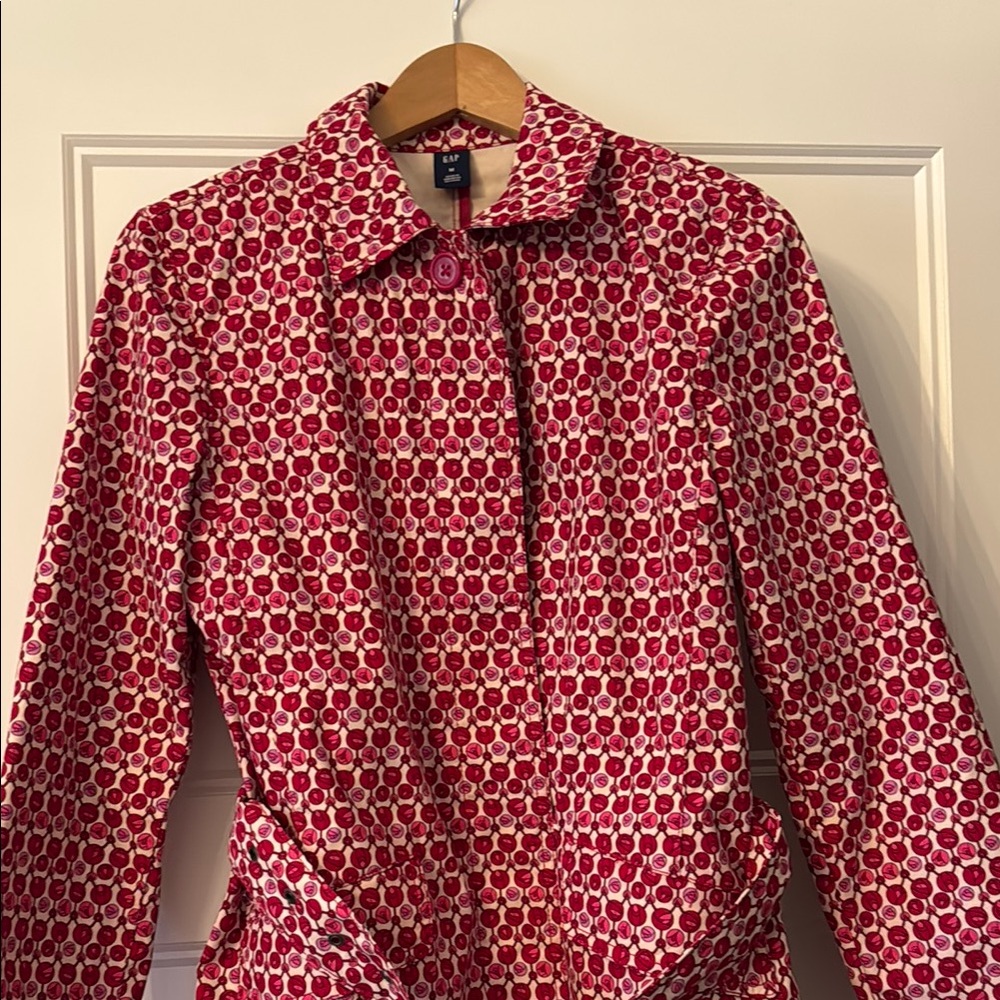 Gap short trench coat